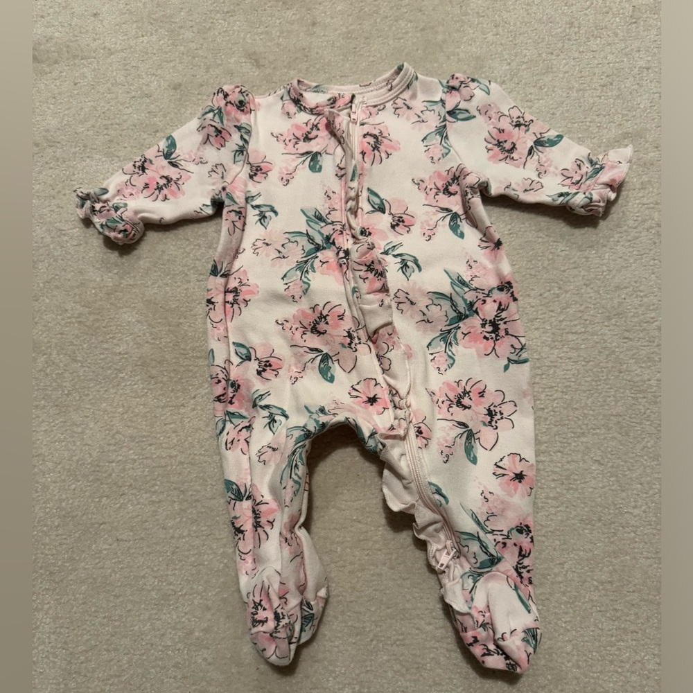 Little Me baby Girl Footie size 3M